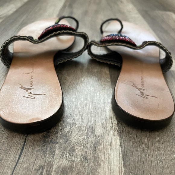 Giuseppe Zanotti Multicolor Rhinestone Sandals 38 - Picture 5 of 8